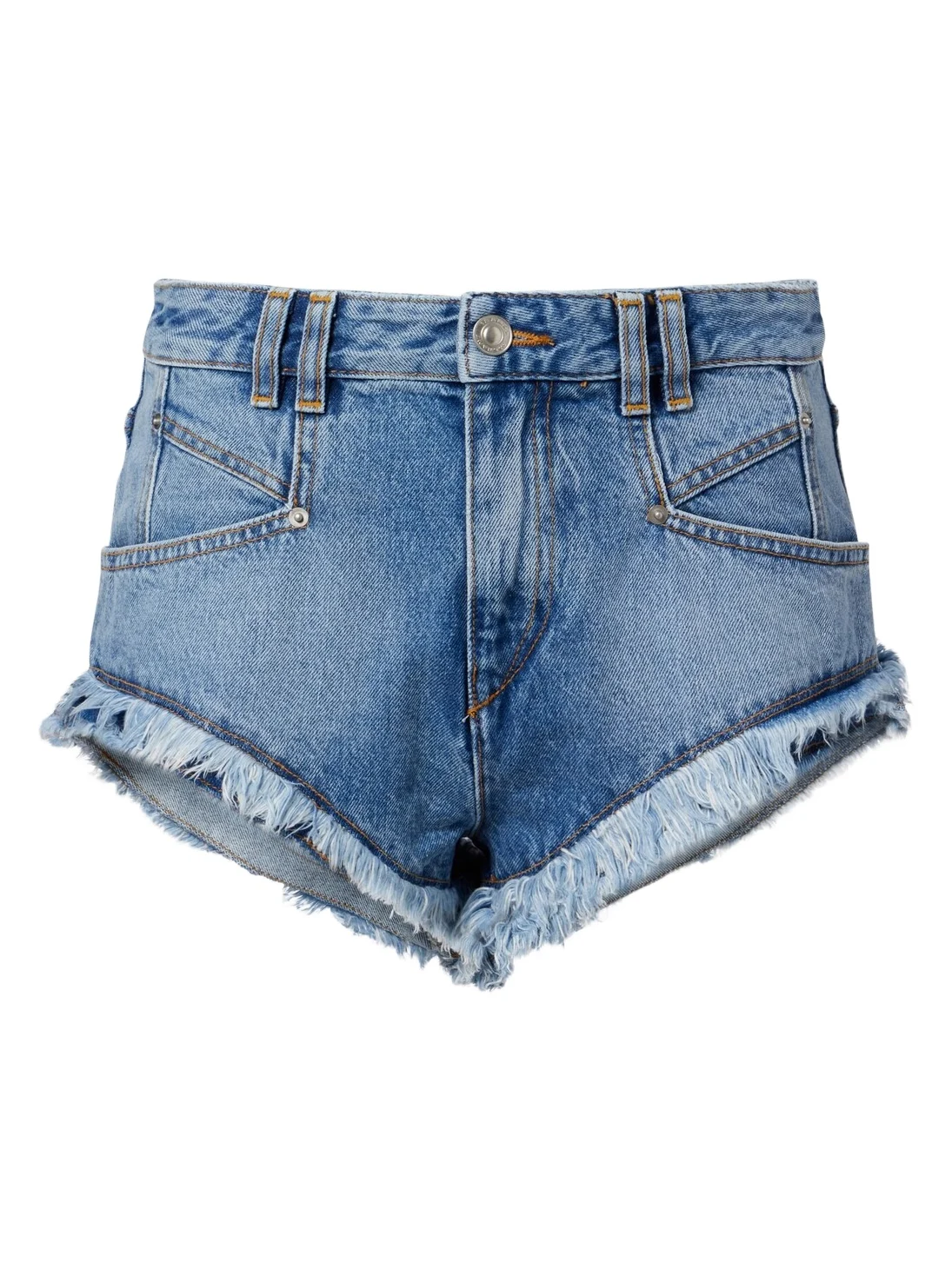 Eneidala high-rise denim shorts Eneidala high-rise denim shorts