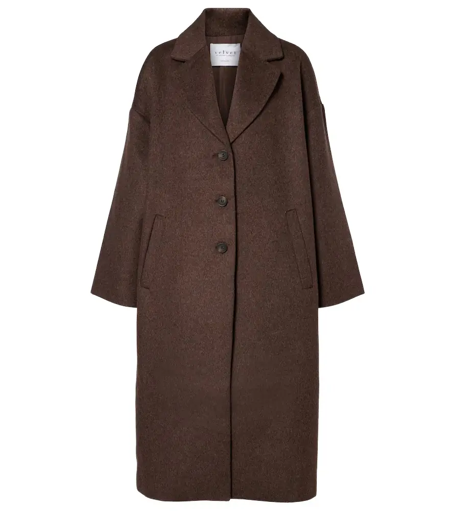 Velvet Lafayette wool-blend coat | Image 1 Velvet Lafayette wool-blend coat | Image 1