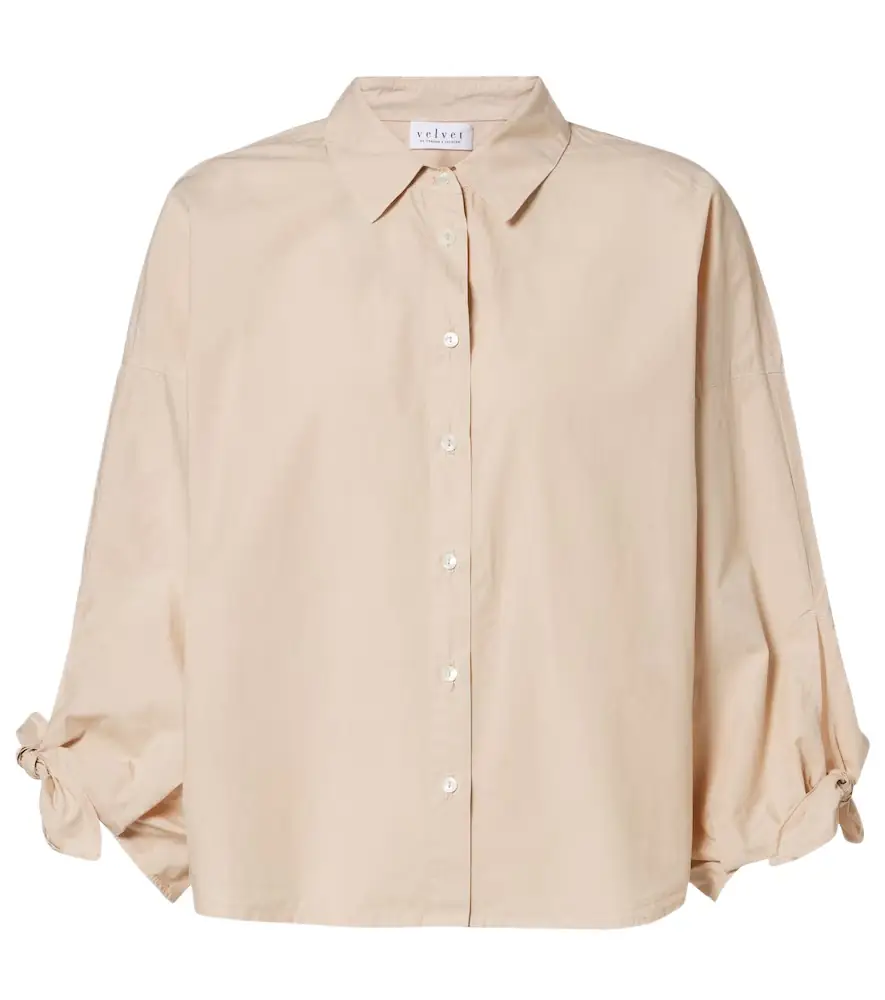 Velvet Arlette cotton shirt | Image 1 Velvet Arlette cotton shirt | Image 1
