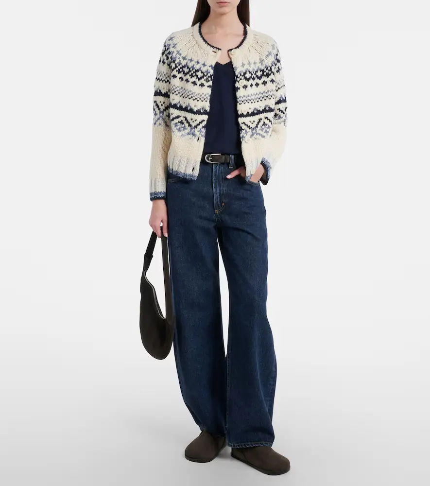 Velvet Tovah Fair Isle wool-blend cardigan | Thumbnail 3 Velvet Tovah Fair Isle wool-blend cardigan | Thumbnail 3