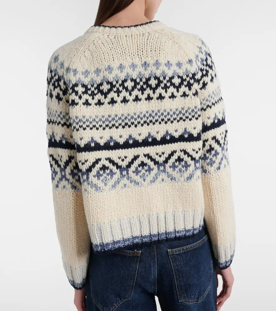 Velvet Tovah Fair Isle wool-blend cardigan | Thumbnail 5 Velvet Tovah Fair Isle wool-blend cardigan | Thumbnail 5