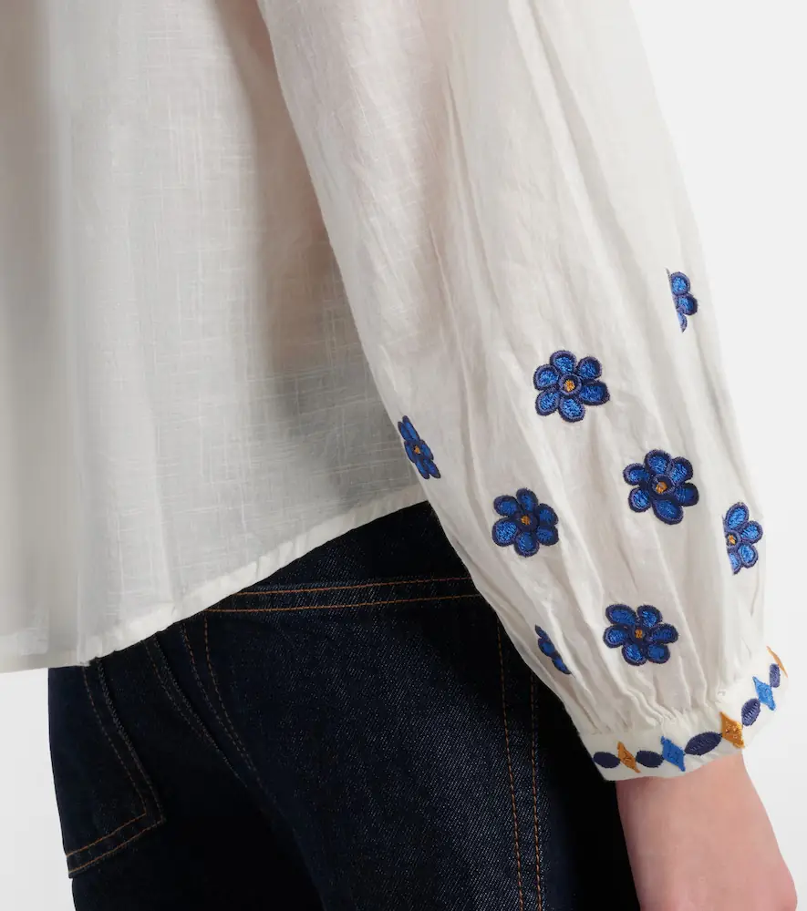 Velvet Amani embroidered cotton blouse | Thumbnail 2 Velvet Amani embroidered cotton blouse | Thumbnail 2
