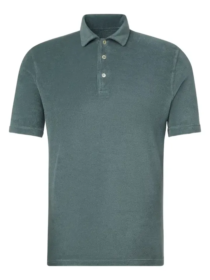 Mondial cotton terry polo shirt Mondial cotton terry polo shirt