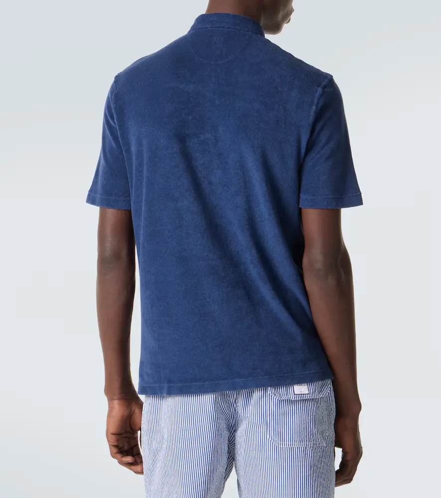FEDELI Mondial cotton terry polo shirt | Thumbnail 5 FEDELI Mondial cotton terry polo shirt | Thumbnail 5
