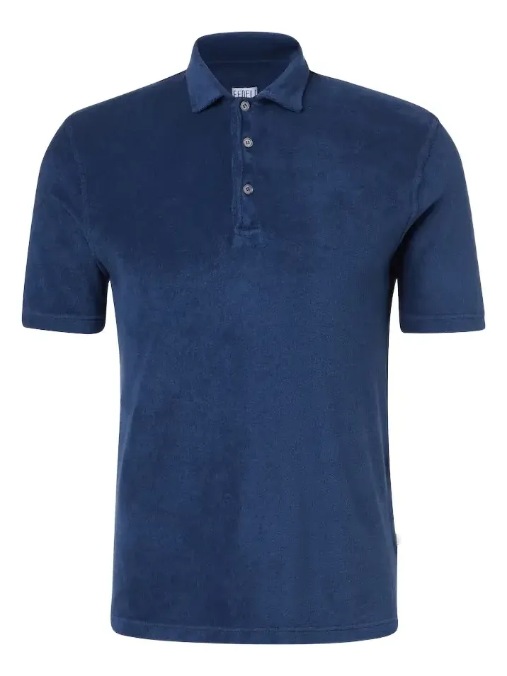 Mondial cotton terry polo shirt Mondial cotton terry polo shirt