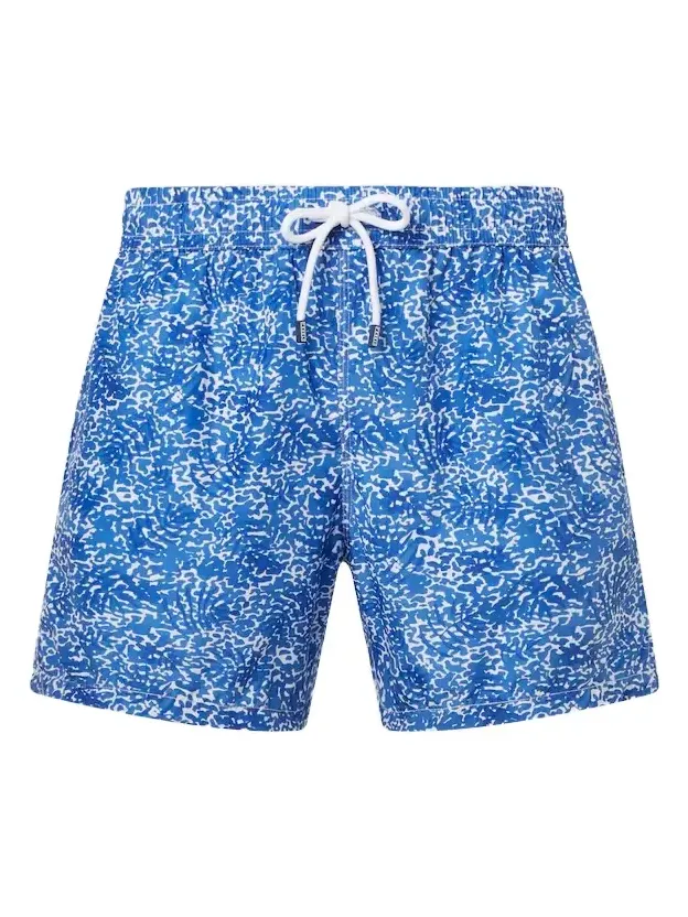 Madeira printed swim trunks