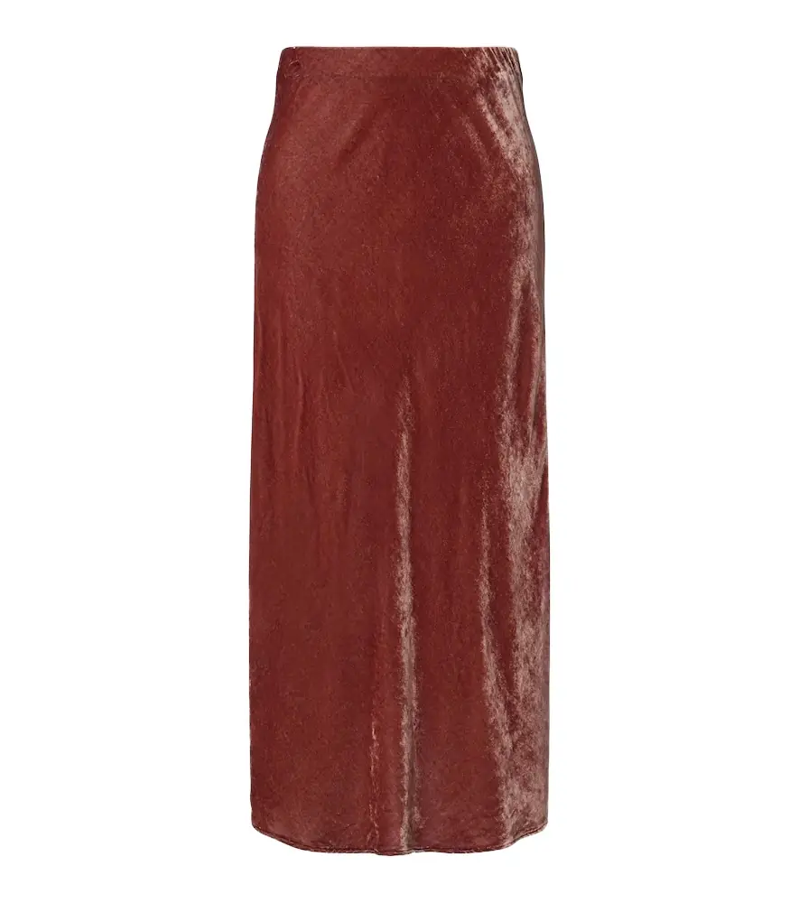 Velvet Felicity midi skirt