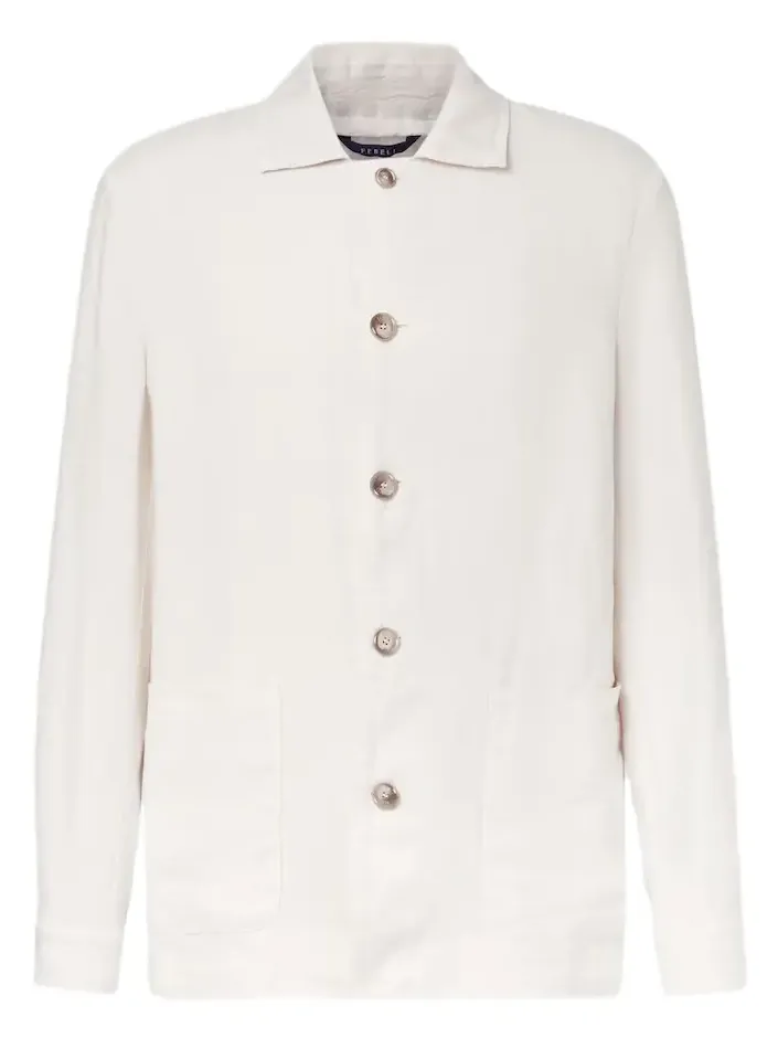 Oxford linen jacket Oxford linen jacket
