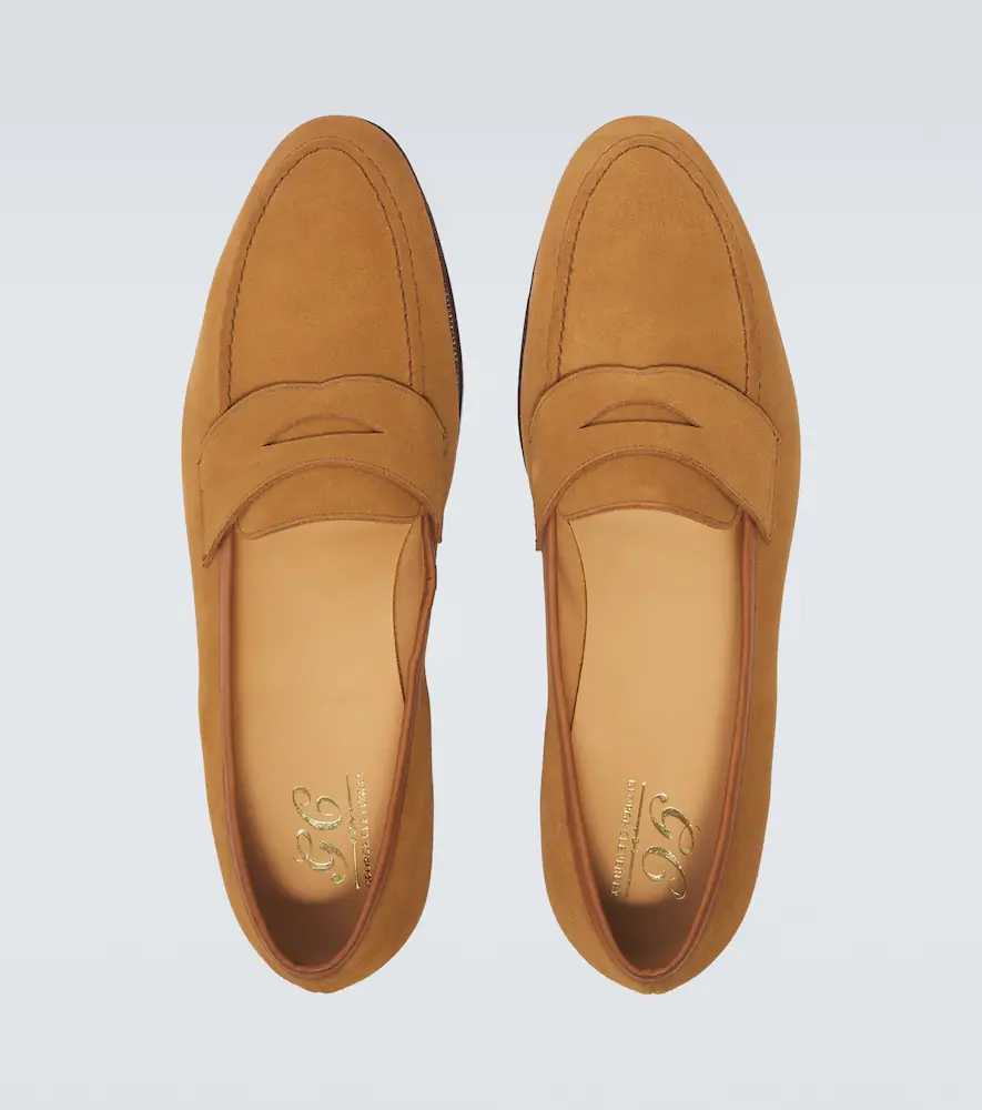 George Cleverley Bradley II suede loafers | Thumbnail 2