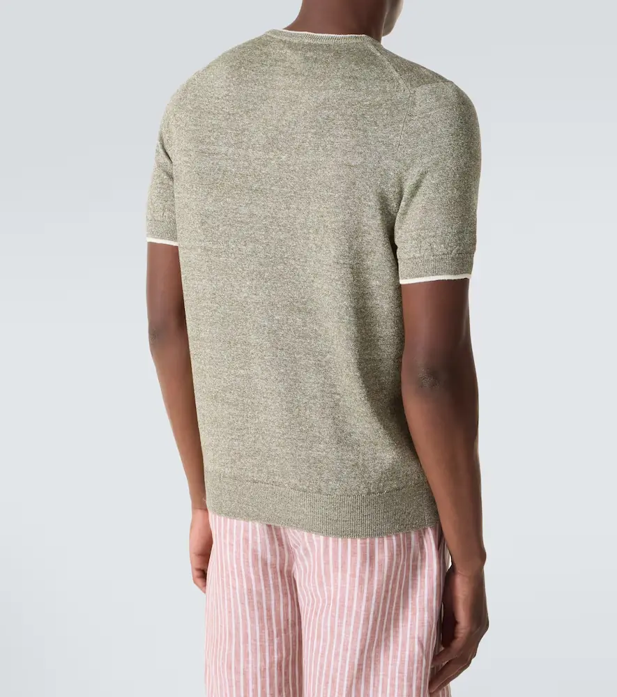 FEDELI Linen and cotton sweater | Thumbnail 5