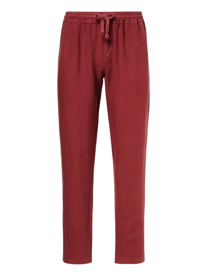 FEDELI Linen tapered pants