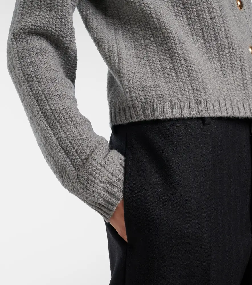 Jardin des Orangers Wool and cashmere cardigan | Thumbnail 3