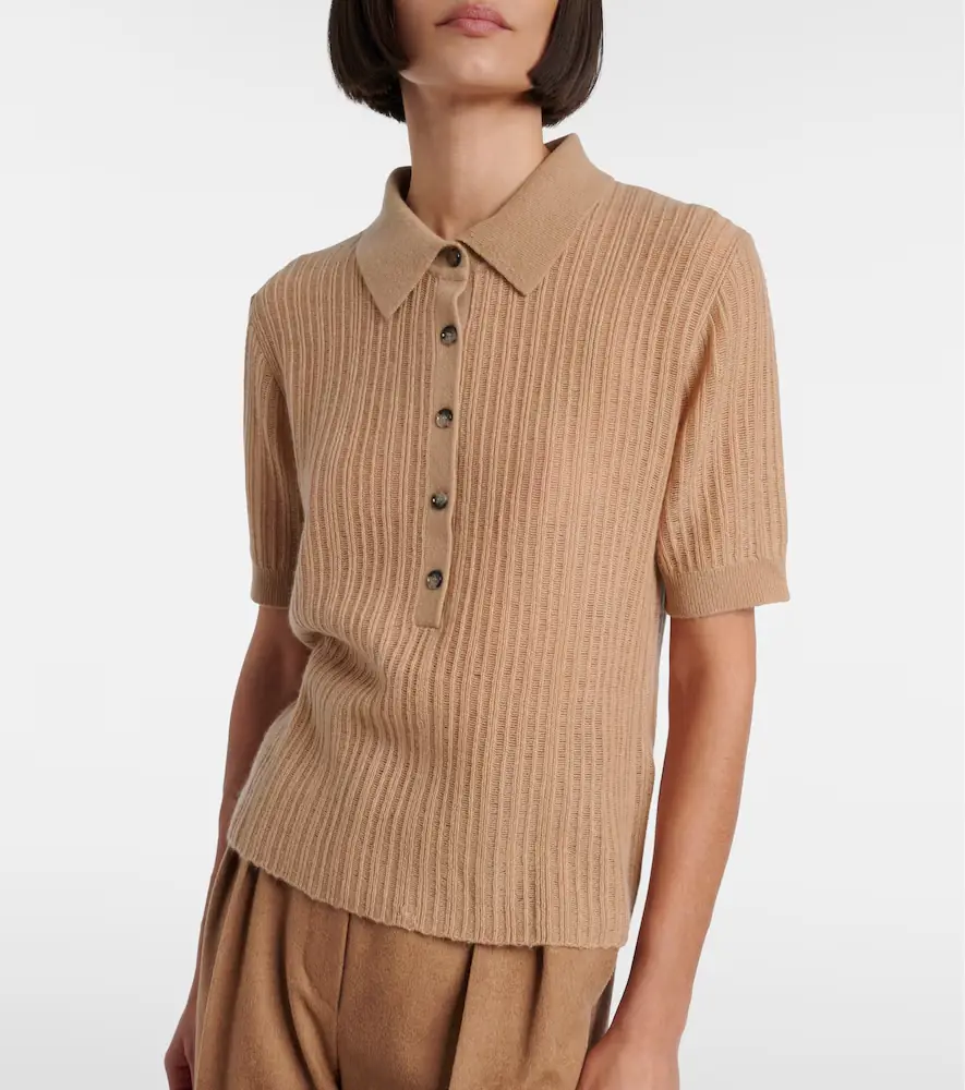Jardin des Orangers Ribbed-knit cashmere polo shirt | Thumbnail 5 Jardin des Orangers Ribbed-knit cashmere polo shirt | Thumbnail 5