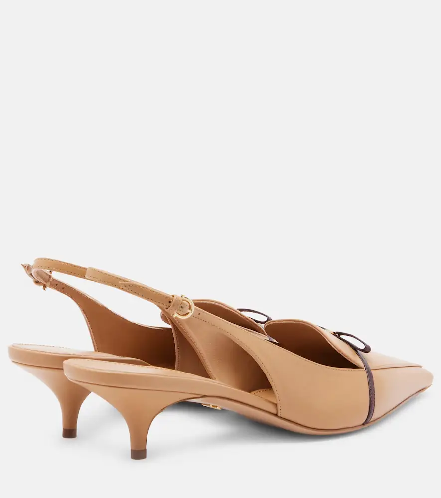 Ferragamo Bow-detail leather slingback pumps | Thumbnail 4 Ferragamo Bow-detail leather slingback pumps | Thumbnail 4