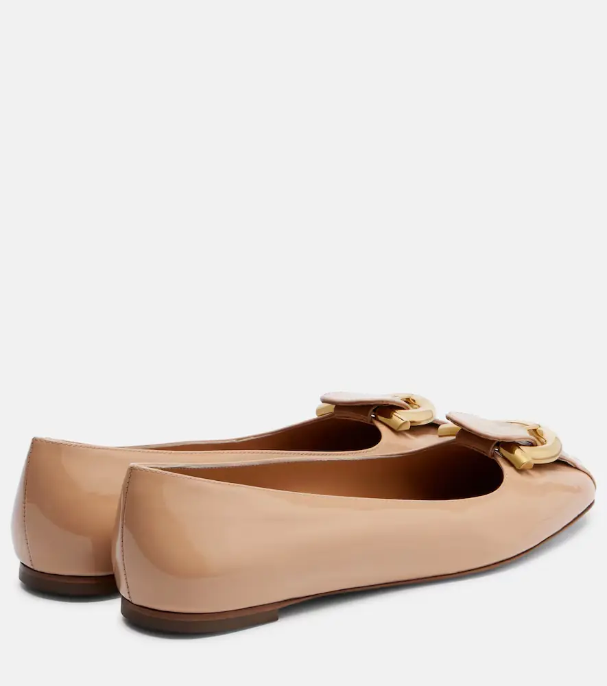 Ferragamo Oxide patent leather ballet flats | Thumbnail 2 Ferragamo Oxide patent leather ballet flats | Thumbnail 2