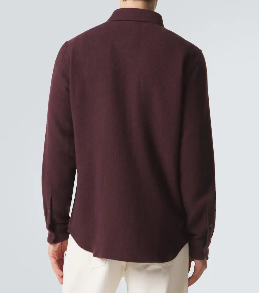 God’s True Cashmere Claret cashmere shirt with amethyst | Thumbnail 2 God’s True Cashmere Claret cashmere shirt with amethyst | Thumbnail 2