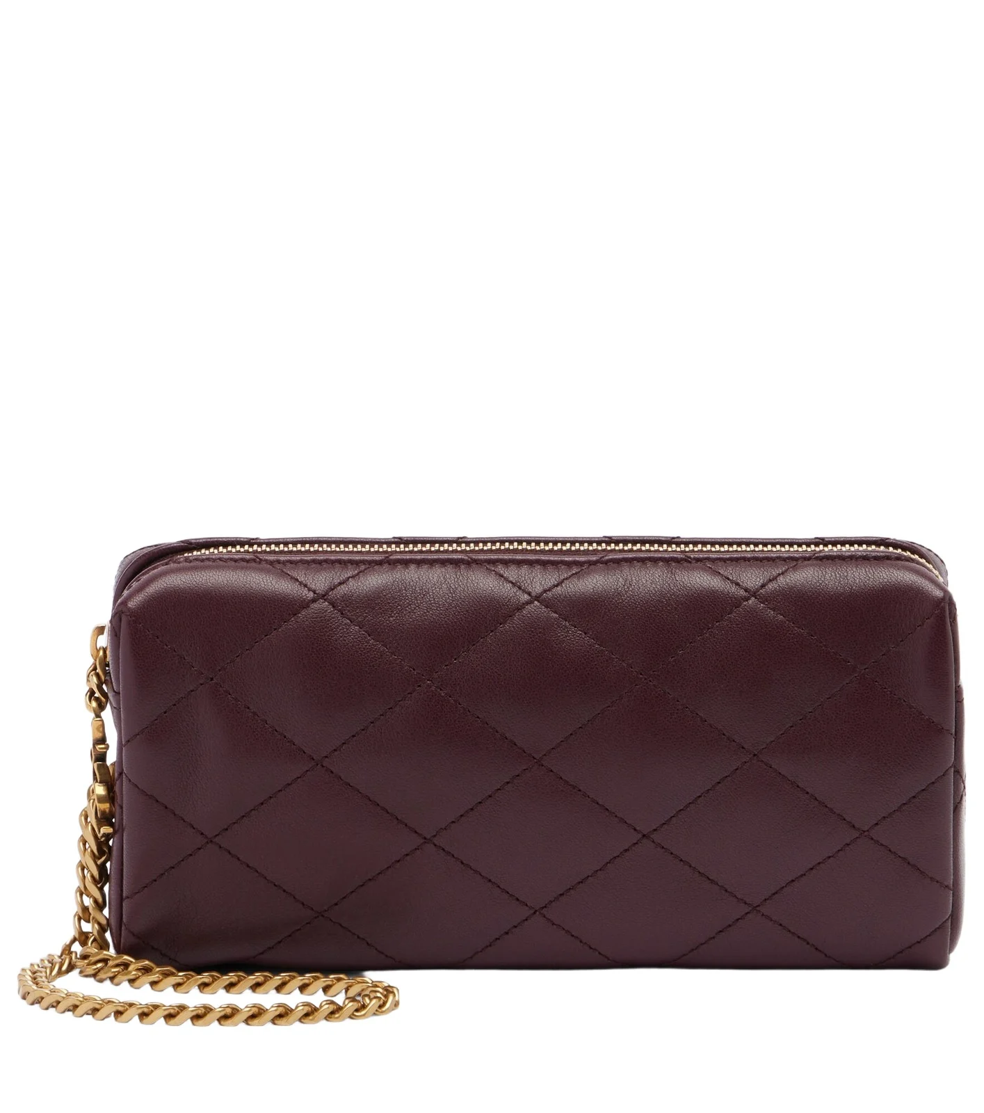 Saint Laurent Cassandre quilted leather clutch