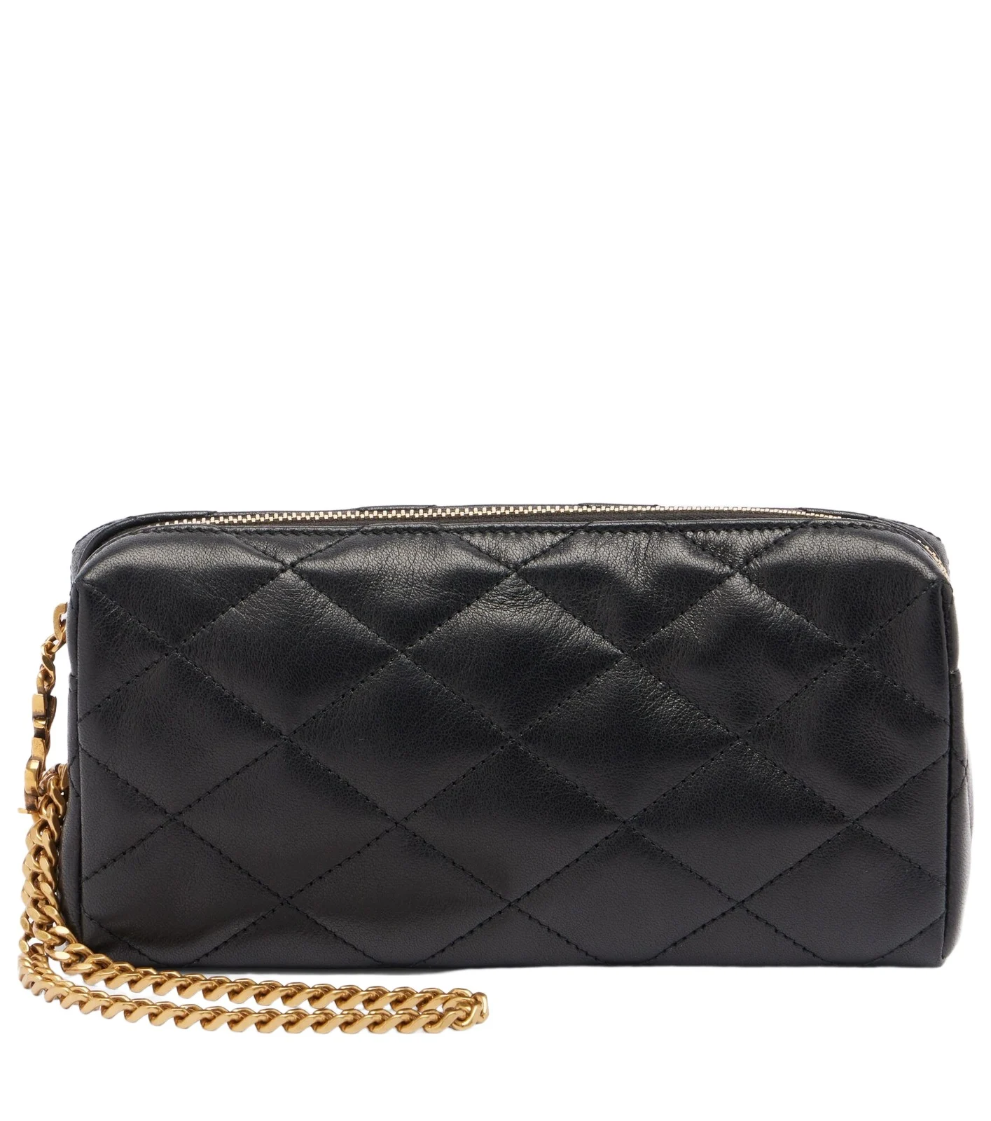 Saint Laurent Cassandre quilted leather clutch