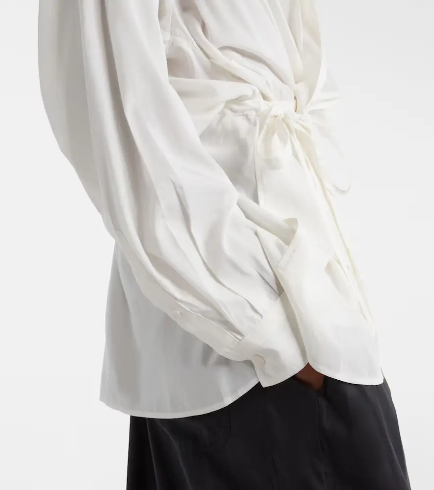 Isabel Marant Keren satin blouse | Thumbnail 4 Isabel Marant Keren satin blouse | Thumbnail 4