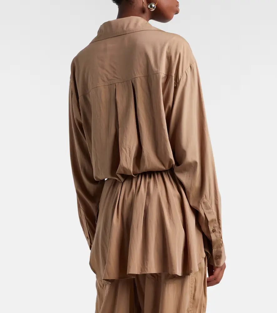 Isabel Marant Keren gathered wrap top | Thumbnail 5