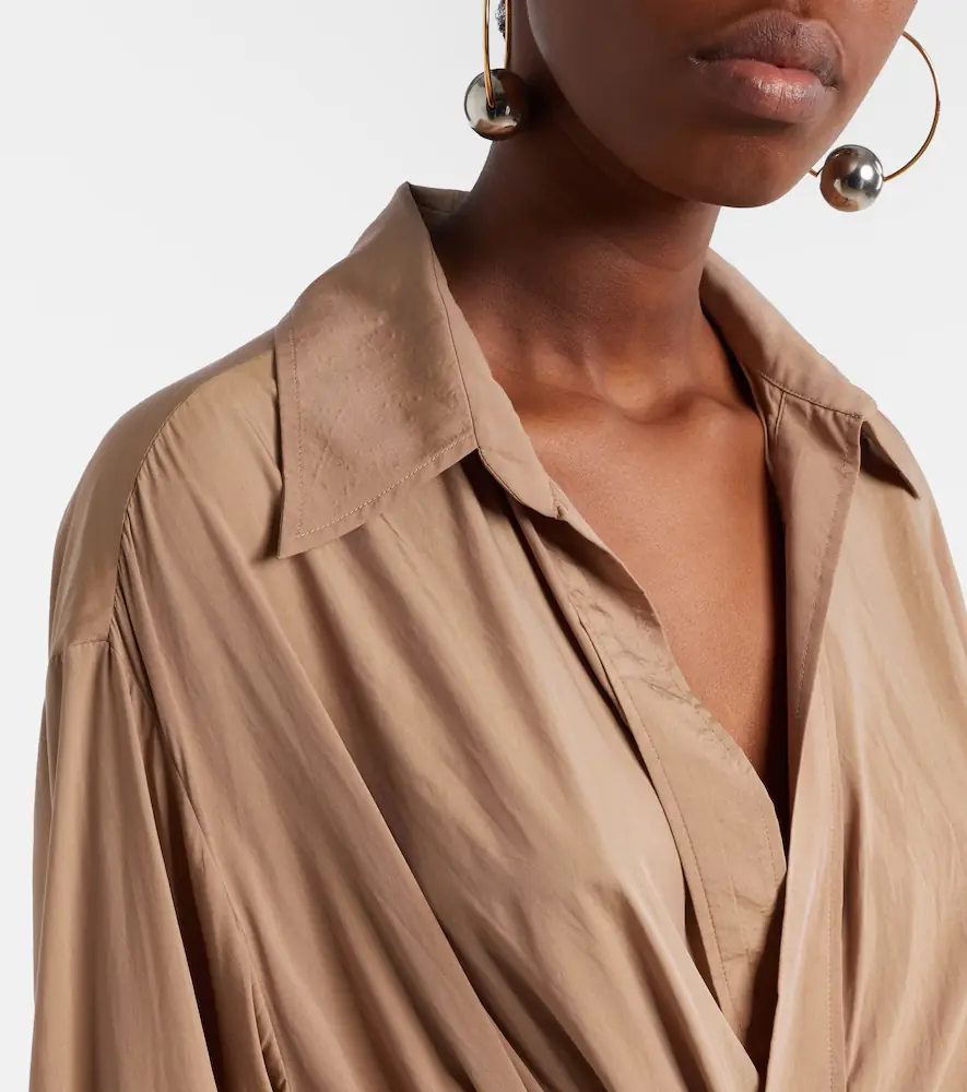 Isabel Marant Keren gathered wrap top | Thumbnail 6