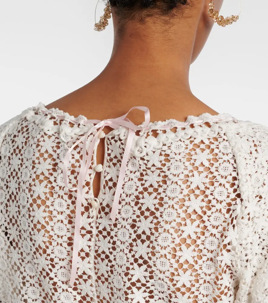 Isabel Marant Hyliana cotton lace top | Thumbnail 3 Isabel Marant Hyliana cotton lace top | Thumbnail 3
