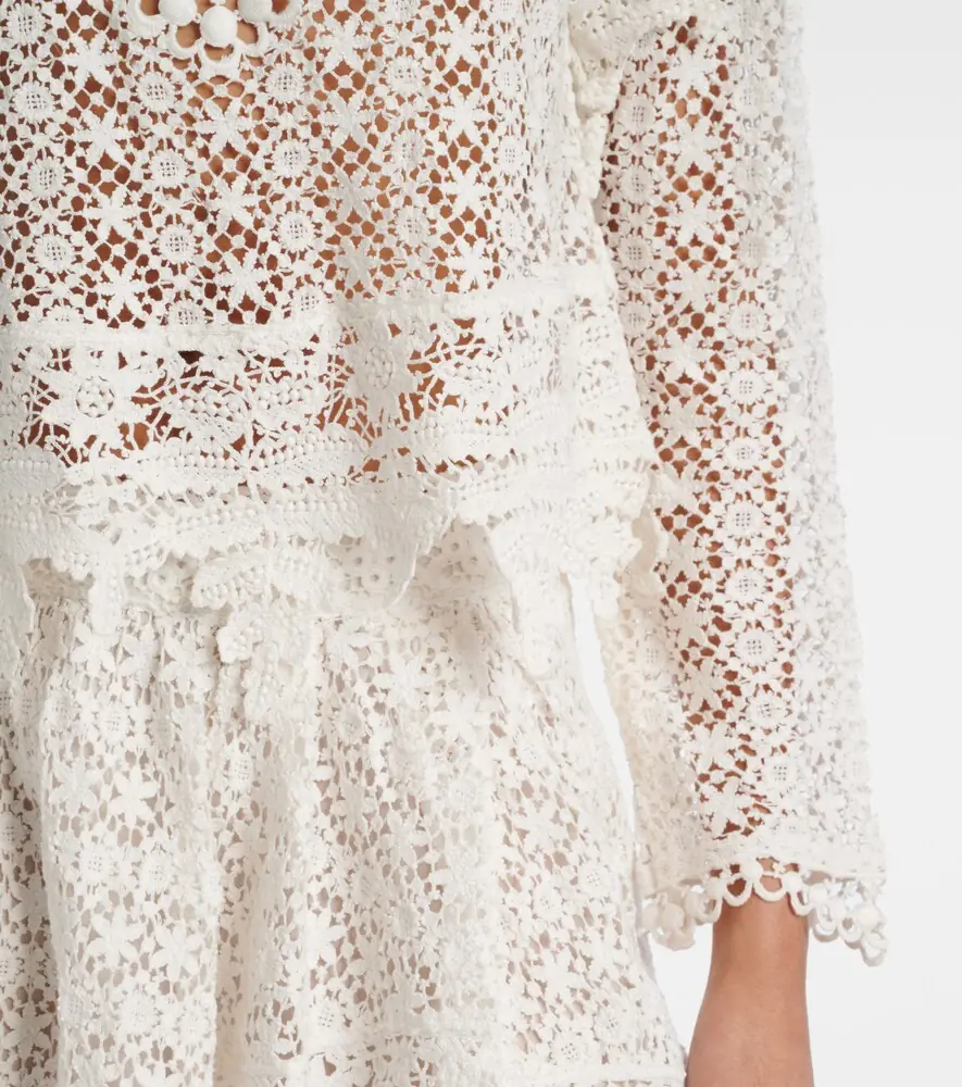 Isabel Marant Hyliana cotton lace top | Thumbnail 4 Isabel Marant Hyliana cotton lace top | Thumbnail 4