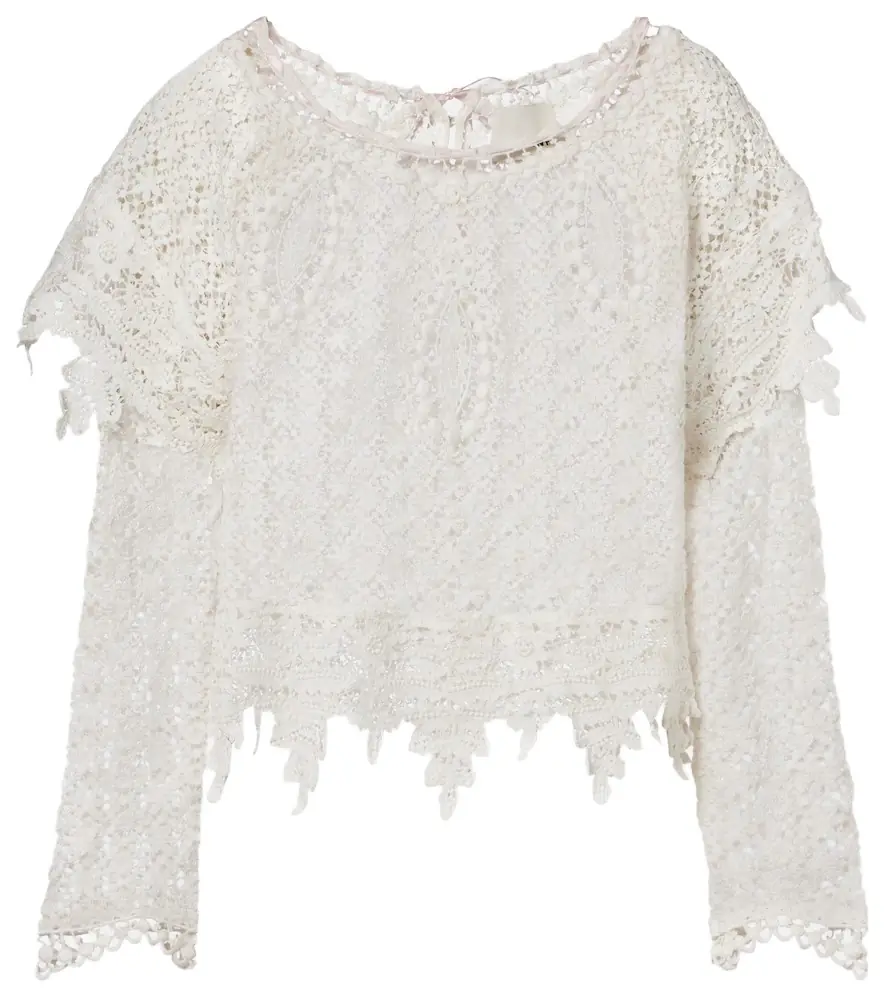 Hyliana cotton lace top Hyliana cotton lace top