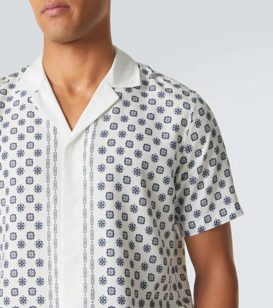Orlebar Brown Maitan printed bowling shirt | Thumbnail 4 Orlebar Brown Maitan printed bowling shirt | Thumbnail 4