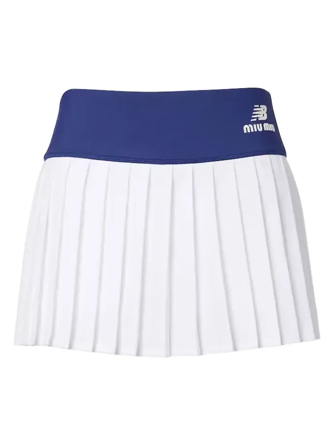 x New Balance pleated jersey miniskirt x New Balance pleated jersey miniskirt