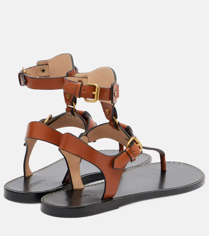 Isabel Marant Eveena leather thong sandals | Thumbnail 2