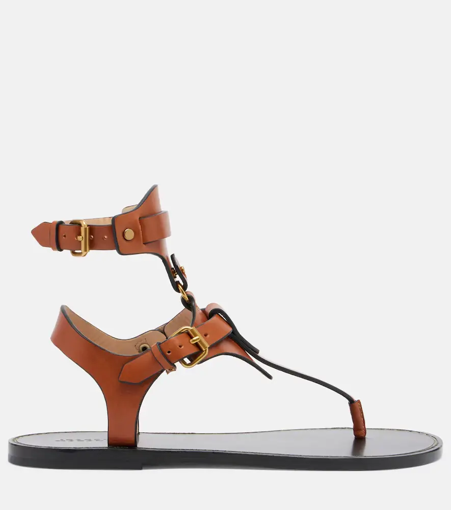 Isabel Marant Eveena leather thong sandals | Thumbnail 4