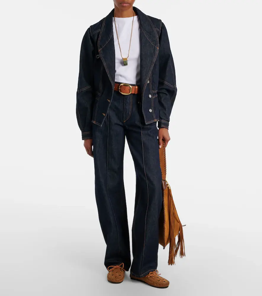 Isabel Marant Fitza studded suede loafers | Thumbnail 6