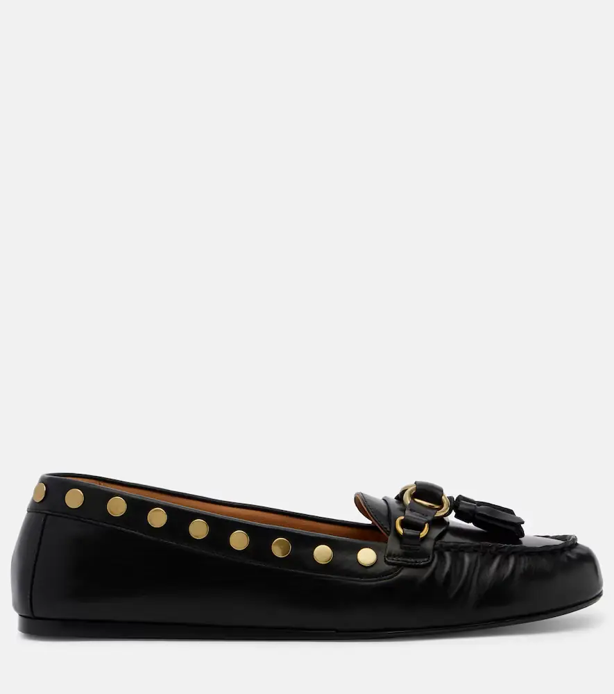 Isabel Marant Faxel studded leather moccasins | Thumbnail 3 Isabel Marant Faxel studded leather moccasins | Thumbnail 3