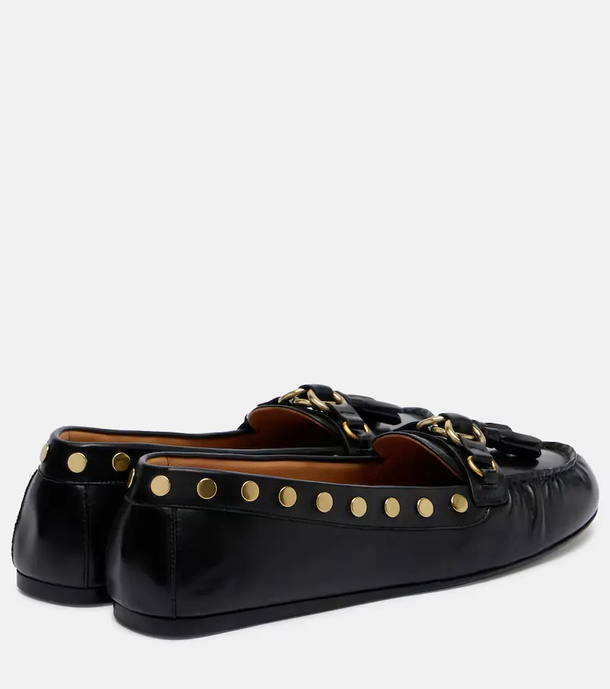 Isabel Marant Faxel studded leather moccasins | Thumbnail 4 Isabel Marant Faxel studded leather moccasins | Thumbnail 4