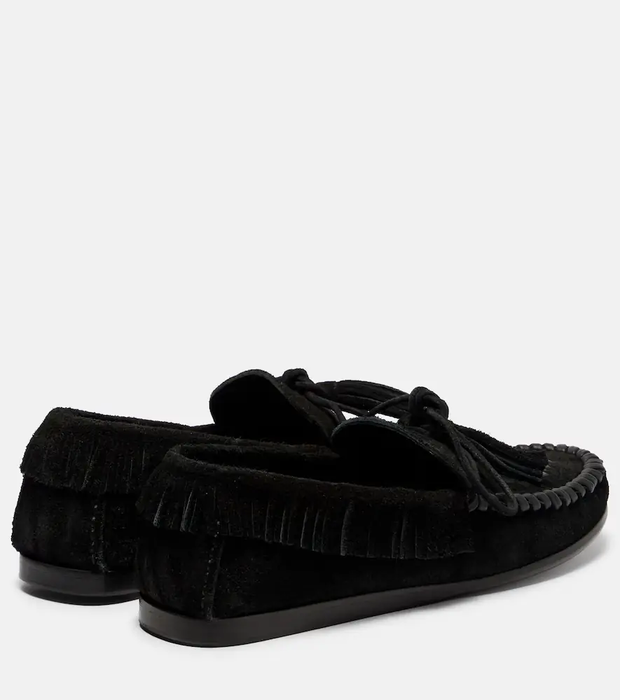 Isabel Marant Fitza fringed suede moccasins | Thumbnail 4
