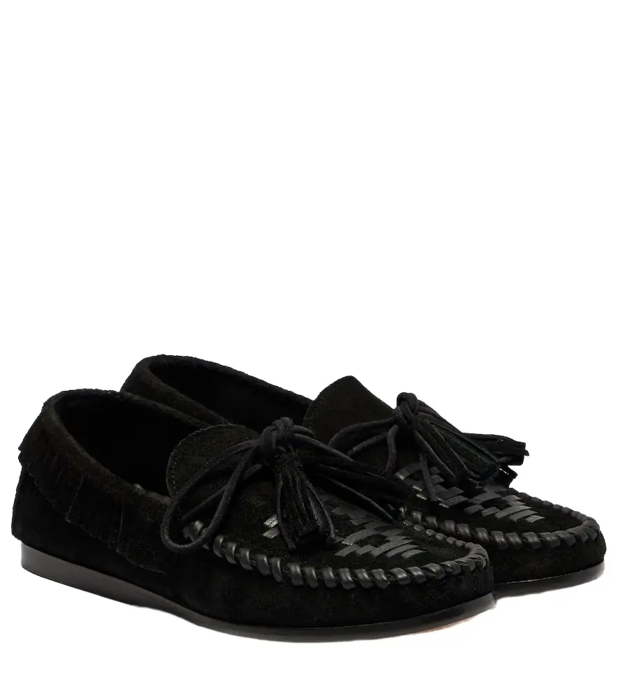 Isabel Marant Fitza fringed suede moccasins