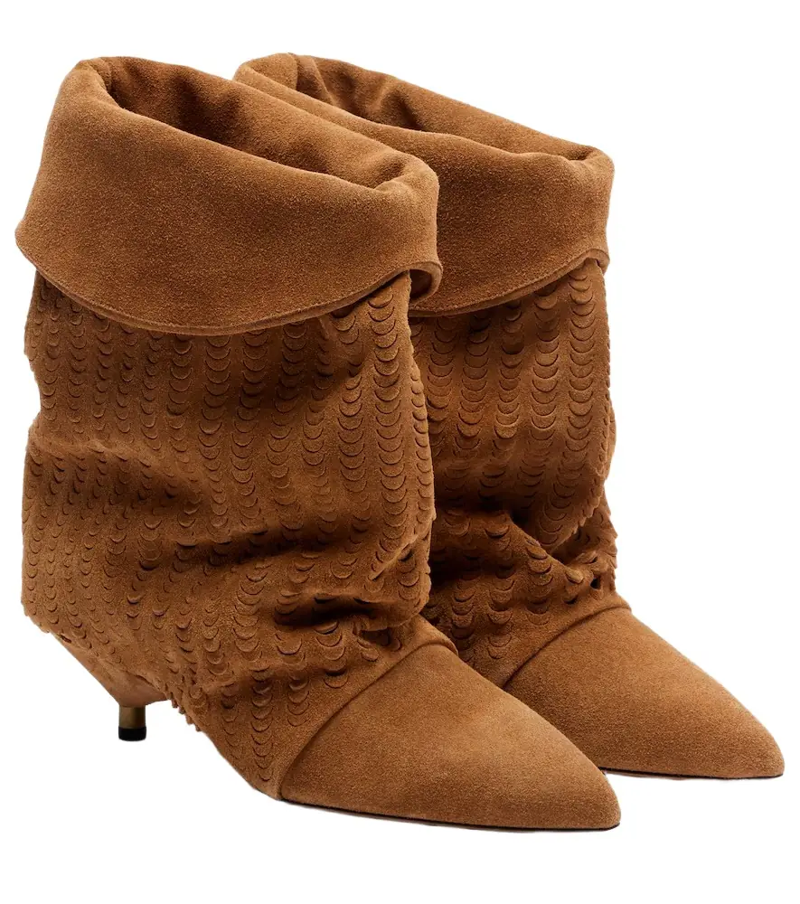 Isabel Marant Edrik 45 suede ankle boots | Image 1 Isabel Marant Edrik 45 suede ankle boots | Image 1