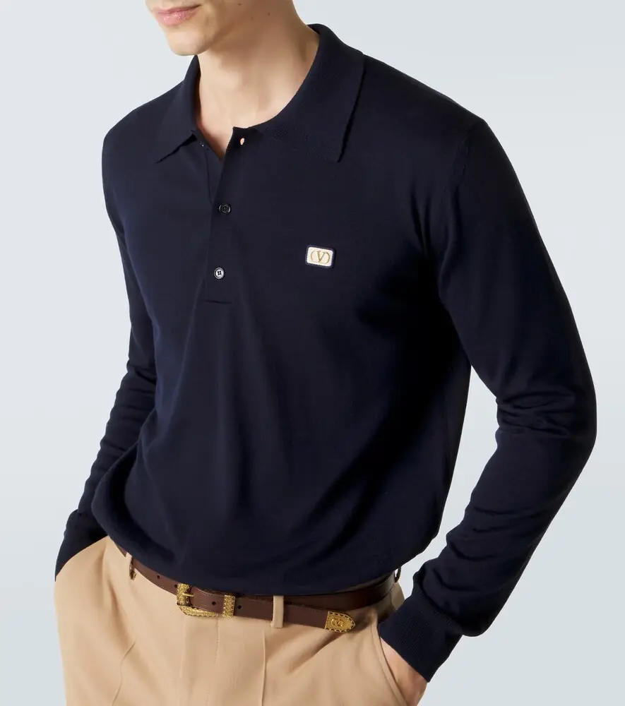 Valentino Garavani VLogo virgin wool polo sweater | Thumbnail 5 Valentino Garavani VLogo virgin wool polo sweater | Thumbnail 5