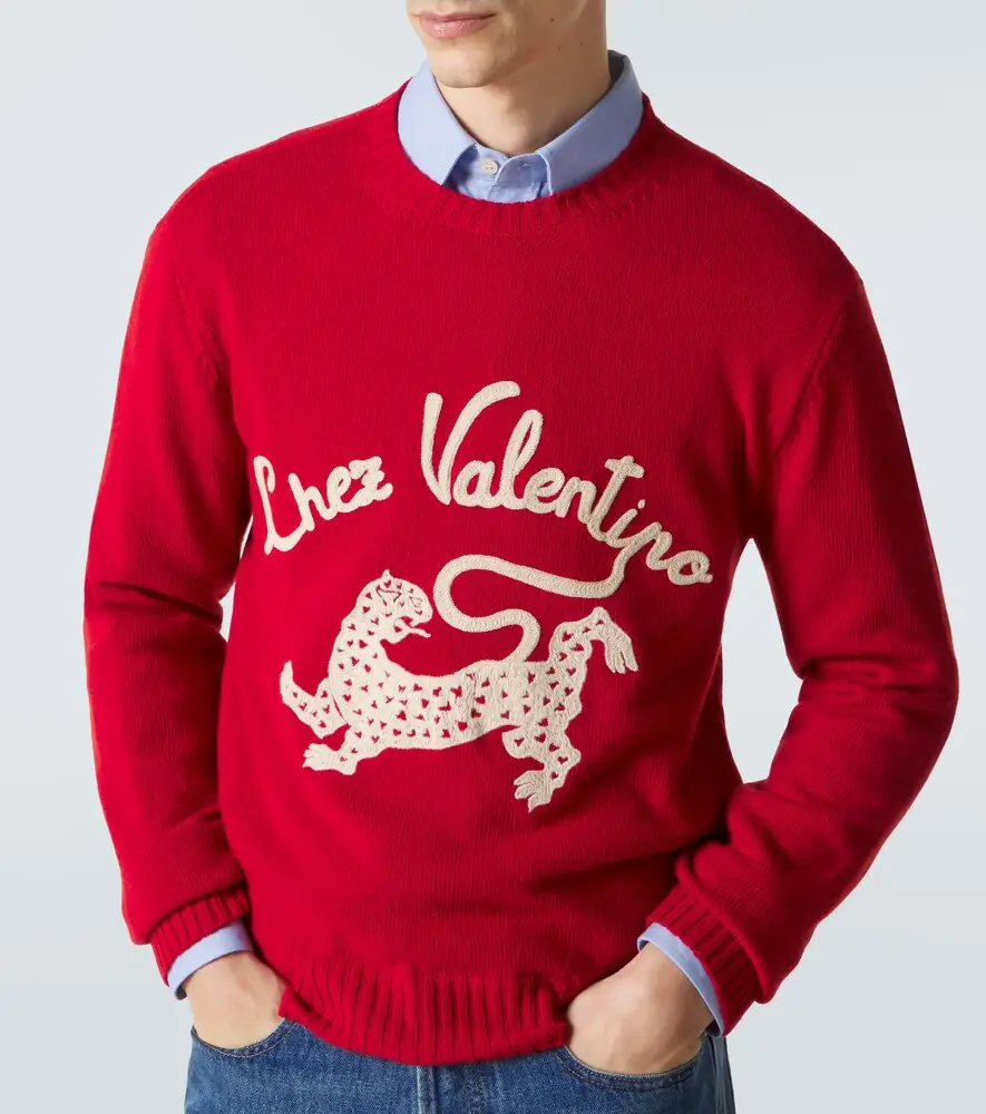 Valentino Garavani Chez virgin wool sweater | Thumbnail 3