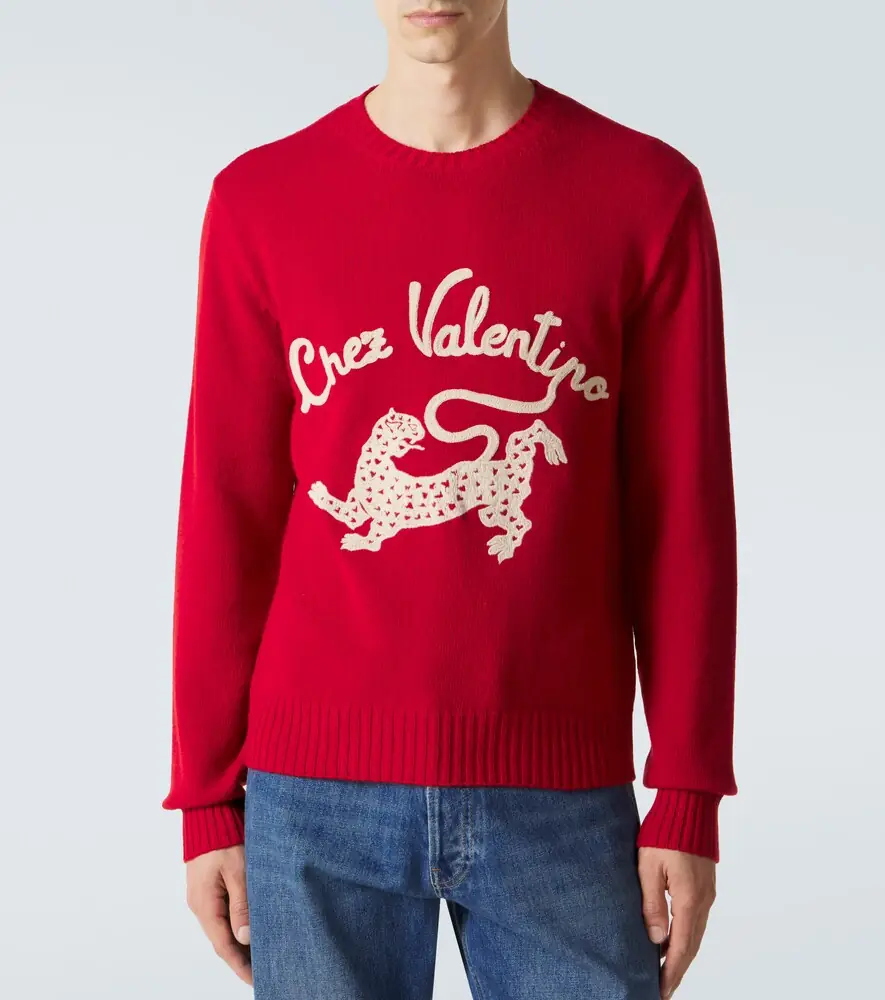 Valentino Garavani Chez virgin wool sweater | Thumbnail 5
