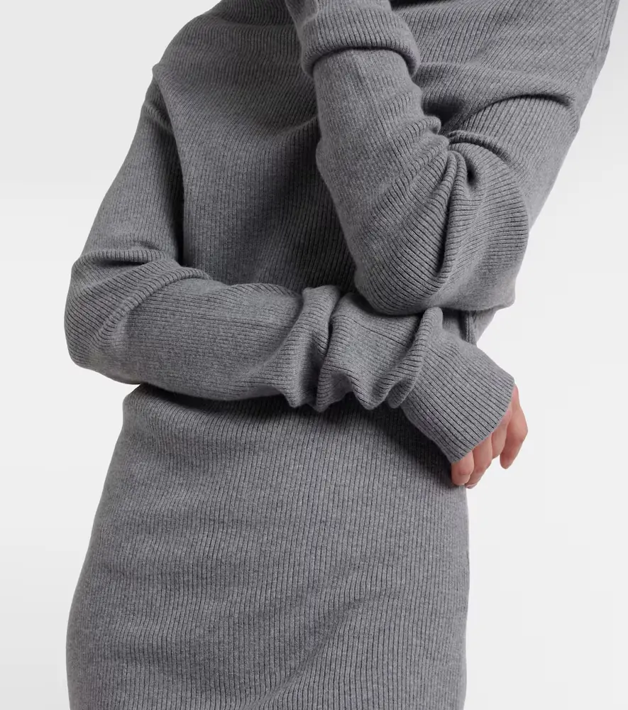 Lisa Yang Aige cotton and cashmere minidress | Thumbnail 2 Lisa Yang Aige cotton and cashmere minidress | Thumbnail 2