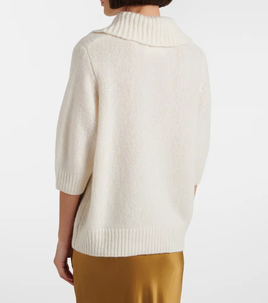 Lisa Yang Lailai cashmere and silk polo sweater | Thumbnail 2