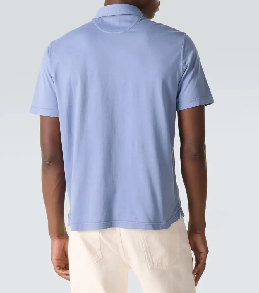 FEDELI Zero cotton jersey polo shirt | Thumbnail 2