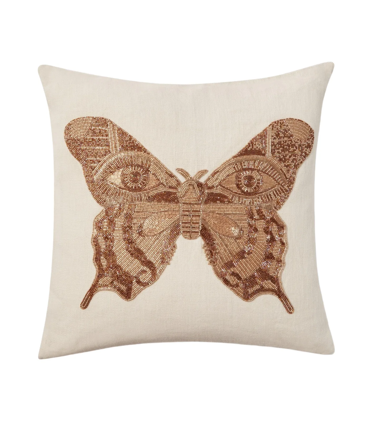 Jonathan Adler Muse beaded linen cushion