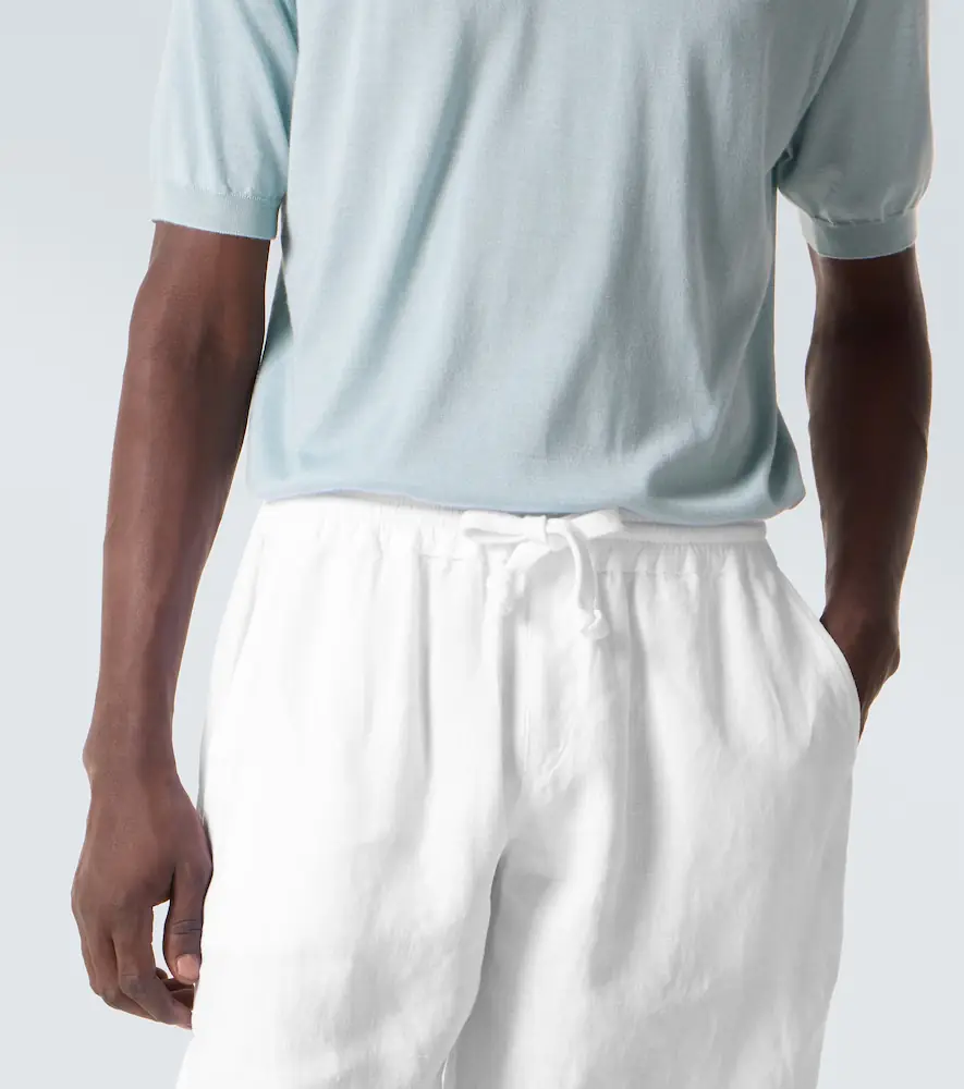 FEDELI Vico linen Bermuda shorts | Thumbnail 5