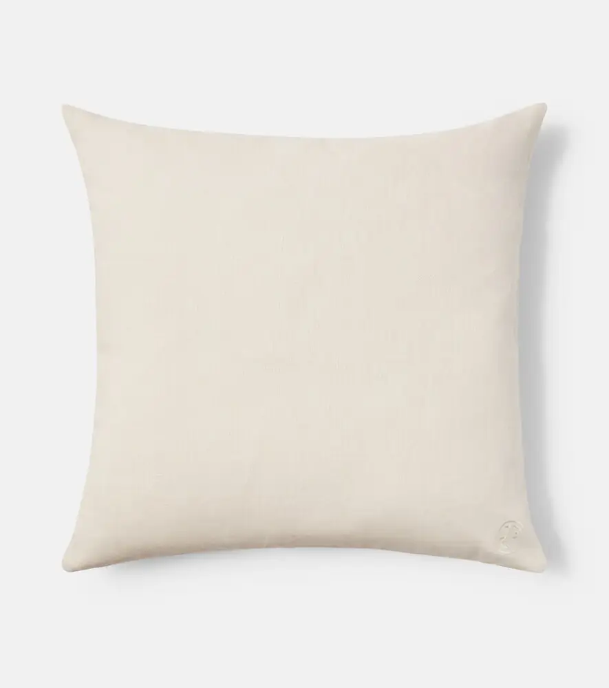 Jonathan Adler Botanist beaded linen cushion | Thumbnail 5