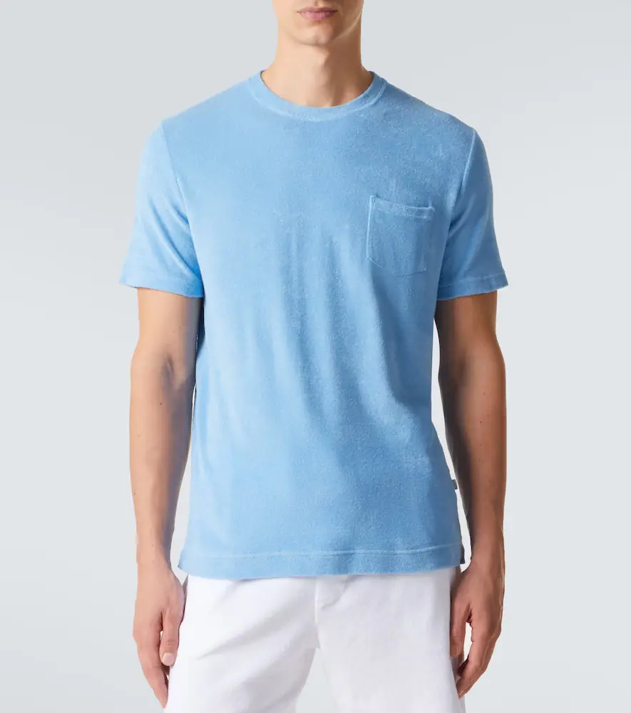 FEDELI Cotton terry T-shirt | Thumbnail 3 FEDELI Cotton terry T-shirt | Thumbnail 3