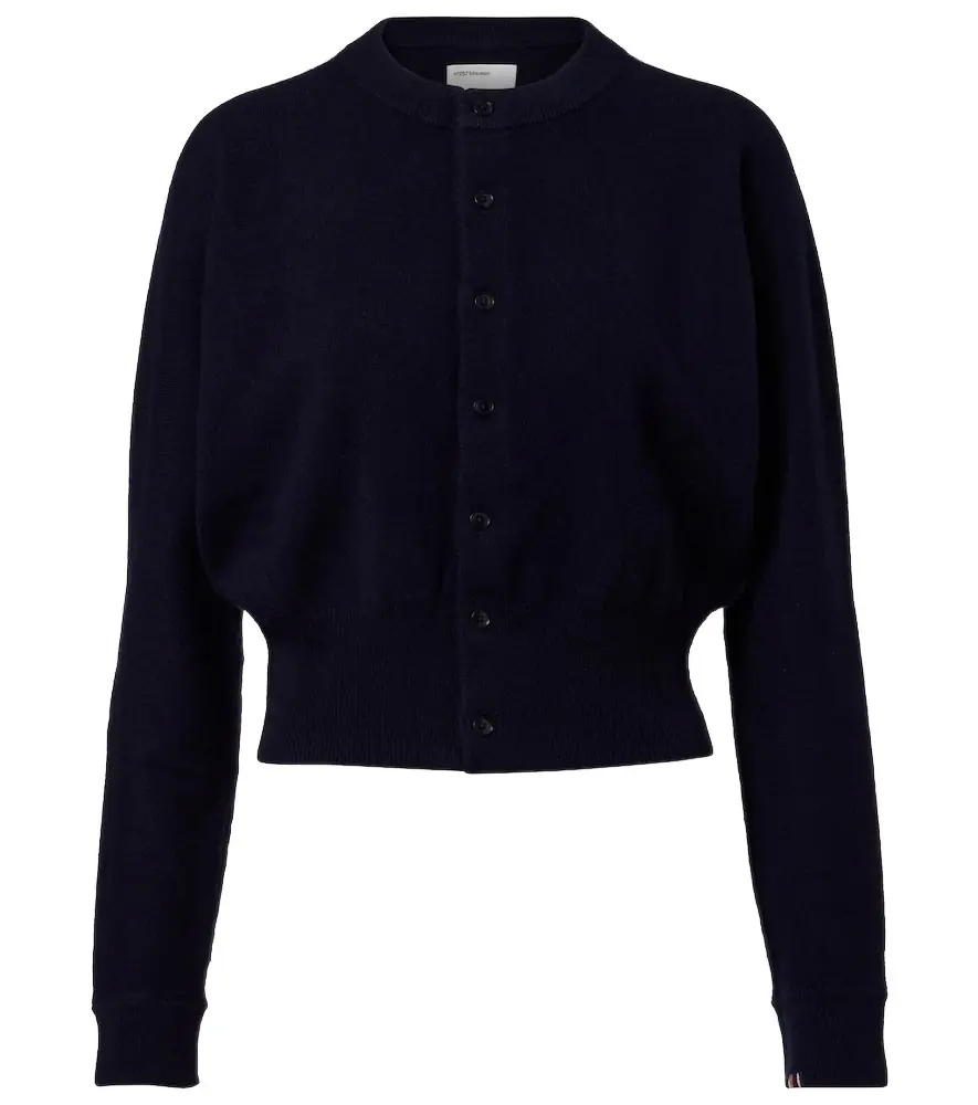 Extreme Cashmere N°257 Blouson cashmere-blend cardigan | Image 1 Extreme Cashmere N°257 Blouson cashmere-blend cardigan | Image 1