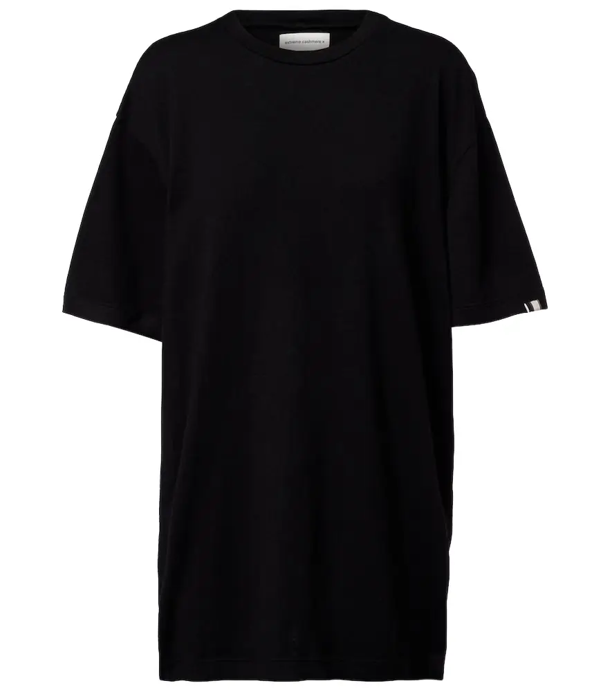 Extreme Cashmere Rik oversized cotton and cashmere T-shirt | Image 1 Extreme Cashmere Rik oversized cotton and cashmere T-shirt | Image 1